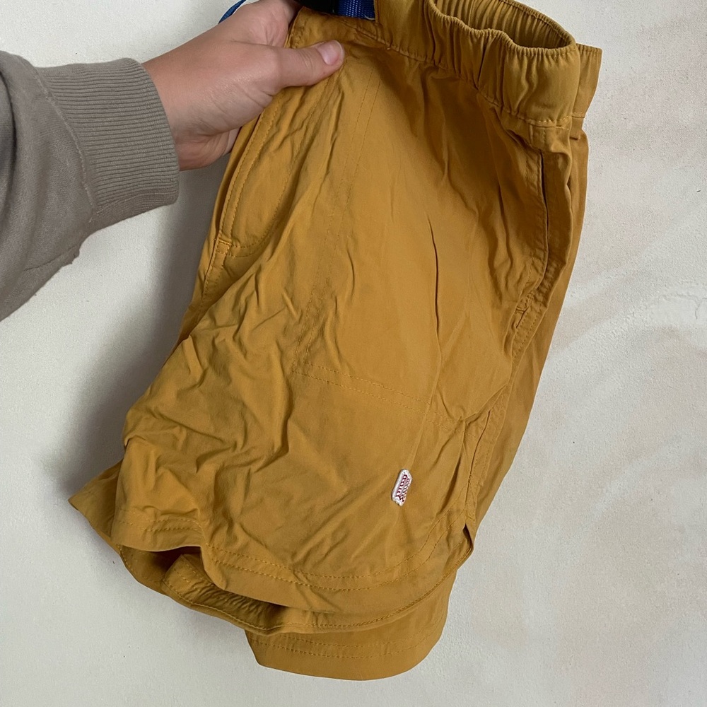 Topo Designs River Shorts in Mustard